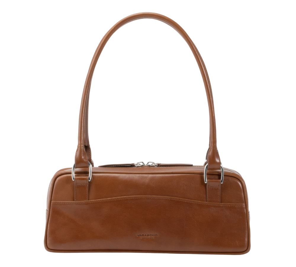 Nomi Mini lædertaske - Cognac